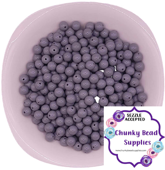 Perles acryliques gris foncé 12 mm CBS Chunky Bead Supplies, perles Gumball