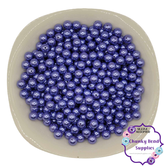 12mm "Blue Purple" Acrylic Pearls