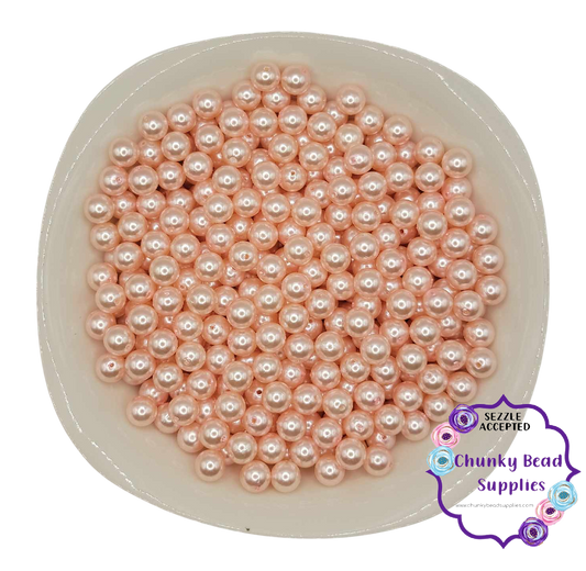 Perles Acryliques "Rose Bébé" 12mm
