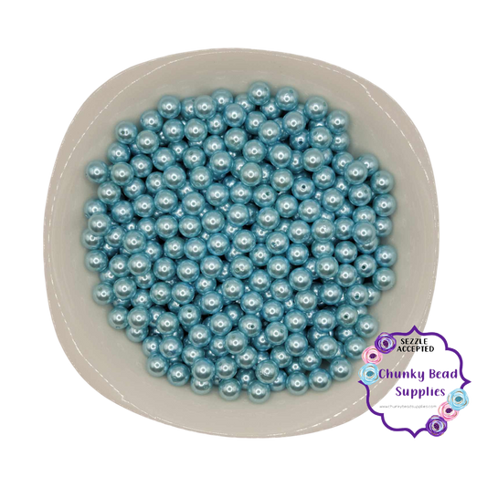 Perles acryliques « Country Blue » de 12 mm