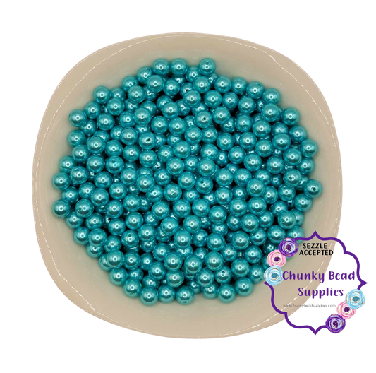 Perles acryliques « Turquoise » de 12 mm