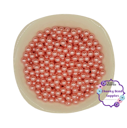 Perlas acrílicas “rosas” de 12 mm