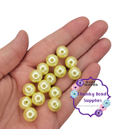 Perles Acryliques "Lagune" 12mm