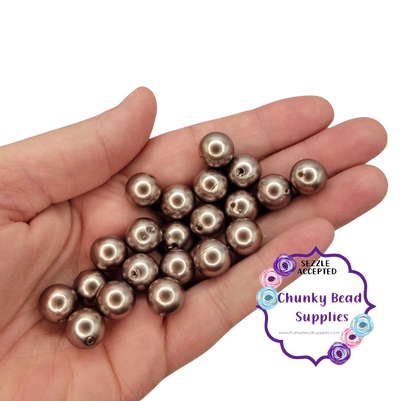 Perles Acryliques "Hickory" 12mm