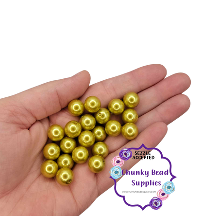 Perles acryliques « Lily Pad » de 12 mm