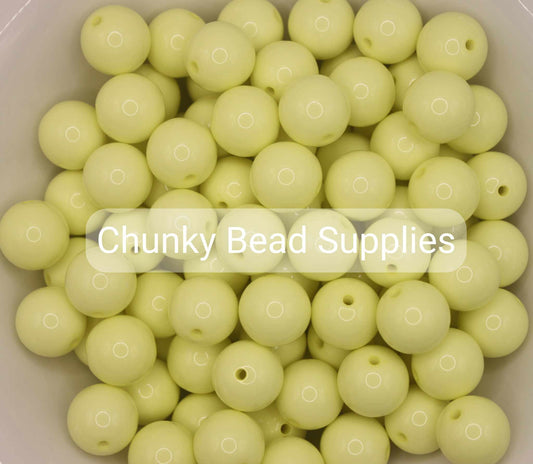 Light Lime Green Solids