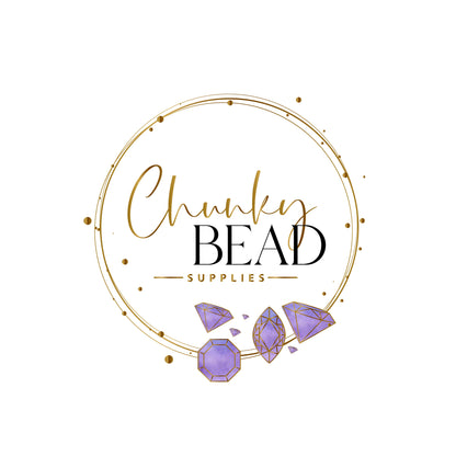 20mm “Purple” Pearl Melon Acrylic Beads