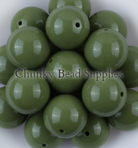 20mm S76 Army Green Solids