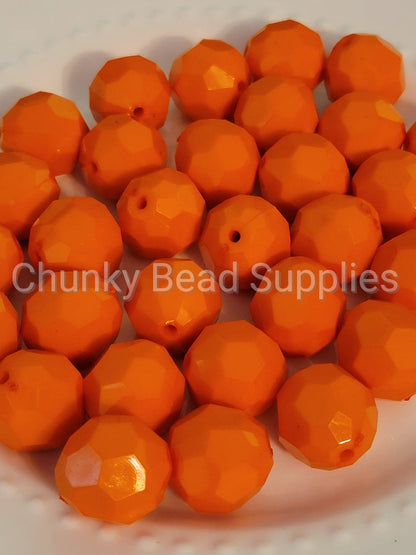 20mm Faceted Beads