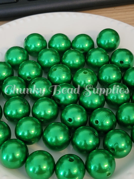 Perlas Verdes de 20mm